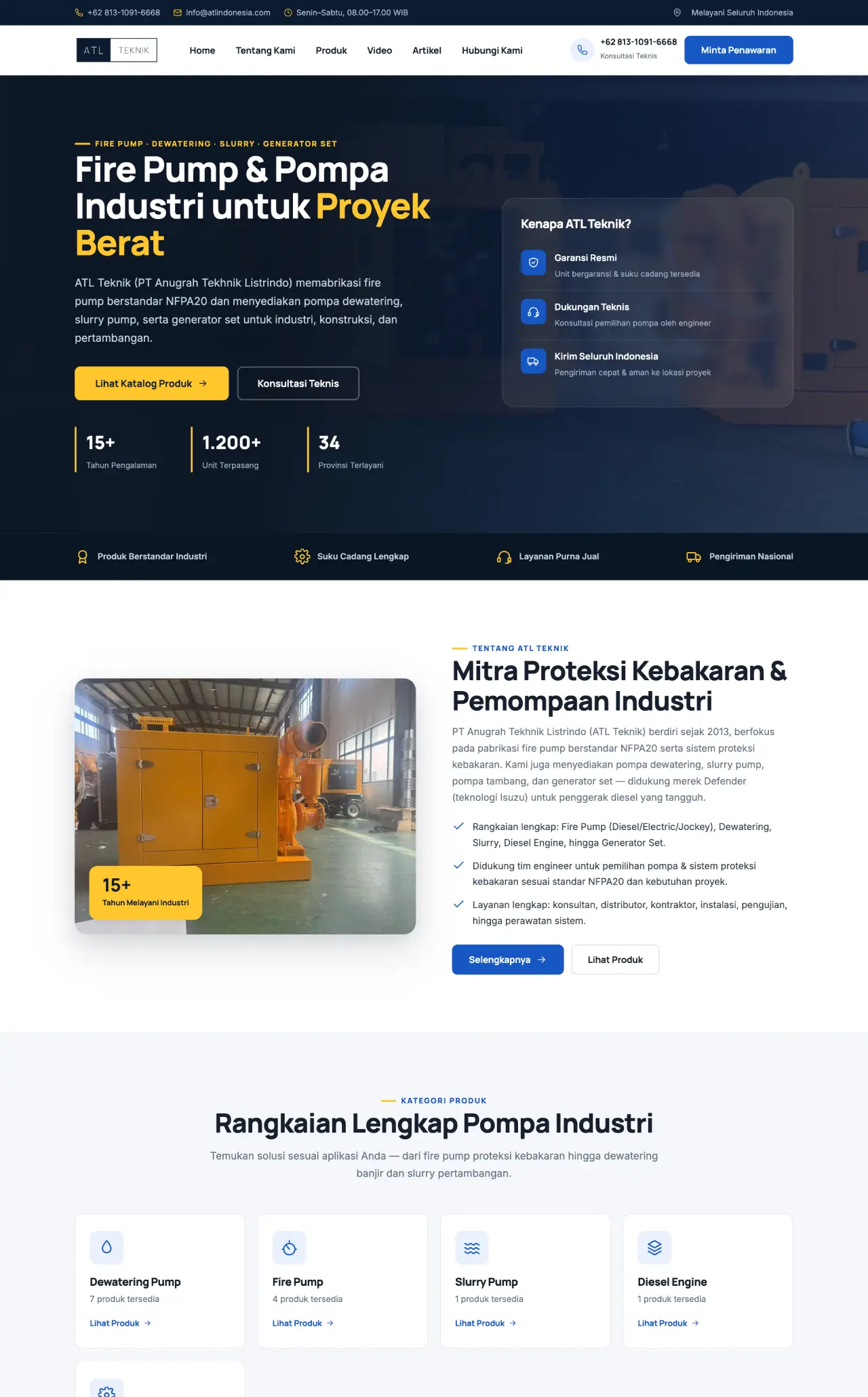 Website ATL Teknik